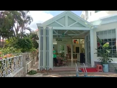 重型折りたたみのドア