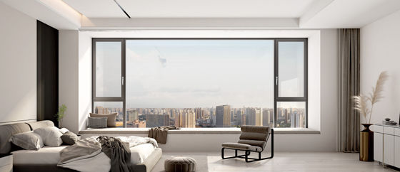 柔軟なアルミ 傾きとターン 窓 安全 アルミ 交換 窓