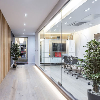 アルミフレーム ガラスキュービクル 壁 寸法 ドアとカスタマイズ