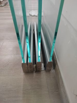 密室ガラス アルミニウム 二重型 外ドア 商業用ビル エネルギー設計