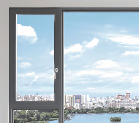 品質  Insulated Aluminium Tilt And Turn Windows Customized Aluminum Storm Windows 工場
