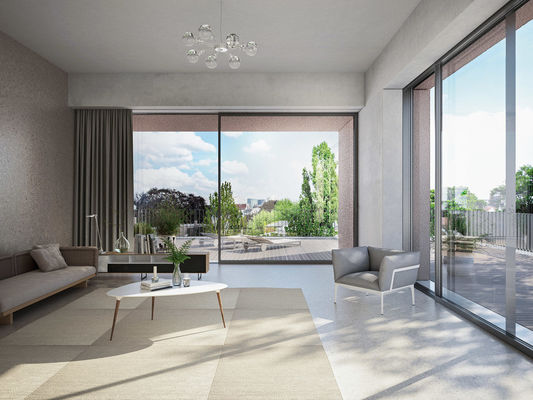 粉末コーティング アルミプロファイル付き オーダーメイド 外部 アルミ スライドドア