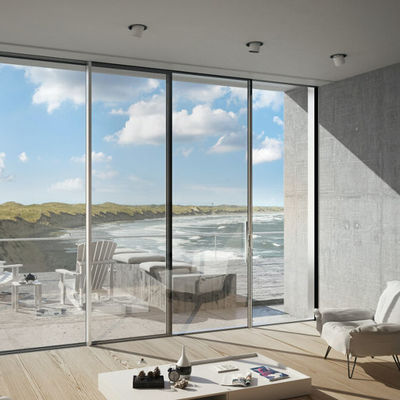 重荷 アルミスライドドア 隔熱された 温かいガラス 滑りドア パティオ