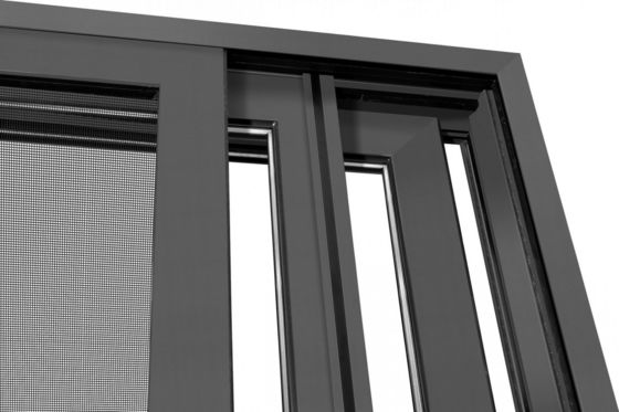 頑丈なアルミプロファイル スライディングドア 温熱ガラスでカスタマイズ可能