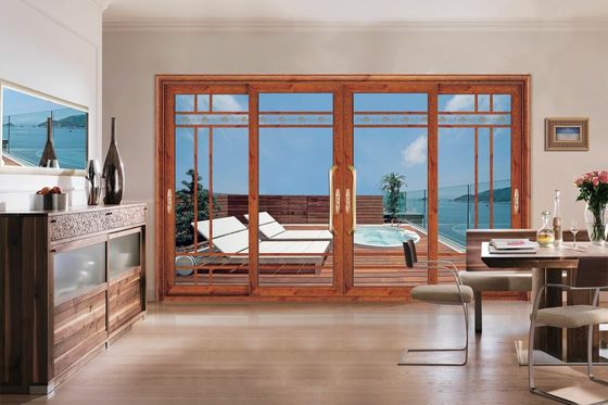 二重ガラス アルミスライドドア ハリケーン耐性 多スライドガラスドア