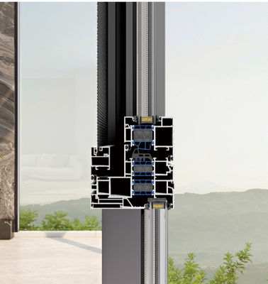 アルミニウム 耐久性 スウィング オープン 窓 グラス グラス 熱化 ガラス