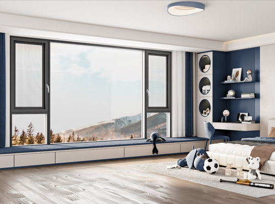 アルミのガラスとガラスのガラスの