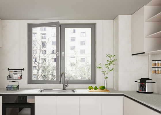 SZG 空間節約 アルミニウム 最大気流通のために外側開いた窓