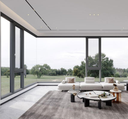 容易なメンテナンスのアルミニウム スイング窓 耐腐食 スイングガラス窓