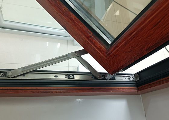 現代的なデザイン 温かい隔熱ガラスで スイングアウト キッチンウィンドウ