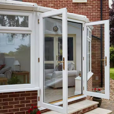 オーダーメイド アルミスイングドア 耐久性アンオード化金属スイングドア