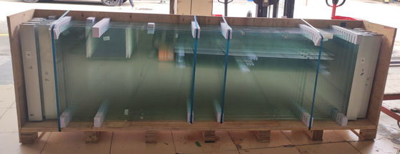 アルミフレーム折りたたみガラスパティオドア 高セキュリティ ハリケーン耐性