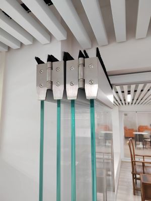 安全 温かいガラス 黒 アルミ 双重ドア 台風耐性