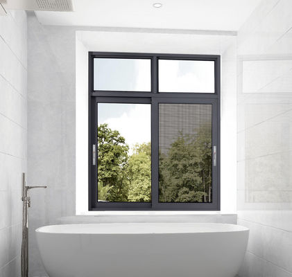 粉末で覆われたアルミニウム滑り窓 虫害対策 双窓滑り窓