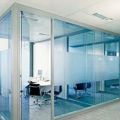 彩色ガラス 内部 ガラス 隔壁 アルミニウムフレーム付きの家庭用