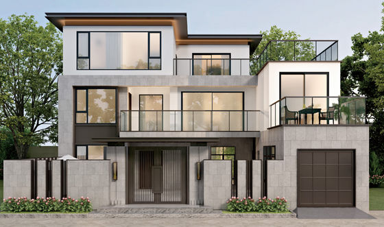 柔軟なアルミ 傾きとターン 窓 安全 アルミ 交換 窓