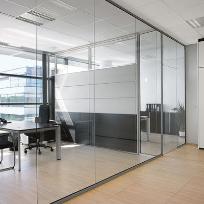 商用安全 内部ガラス隔壁 オフィス 防音ガラス隔壁