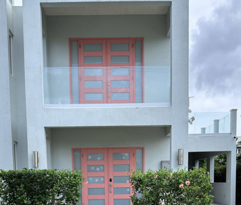 SZG Uチャンネル フレームレス 12mm ガラスバルコニー レンジャー 住宅