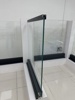 アルミUチャネルガラスバルストラード 耐候 屋外用