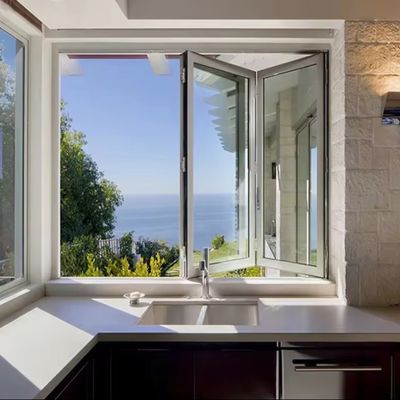 温度制御 隔音 調整可能なガラスの厚さを持つ窓 アルミ-ステンレス・ステール-ガラスの窓