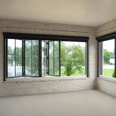 簡単に設置し,表面処理をカスタマイズできる鋼/アルミニウム硬化ガラス窓