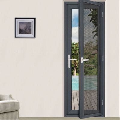 アルミニウム 二重ガラス スイングドア ストア フロント アルミニウム 二重ヒンジドア