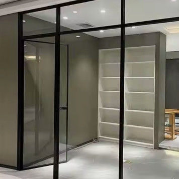 Y/N インセクトスクリーン アルミニウム スイングドア 双温化透明ガラスと磁気ロック