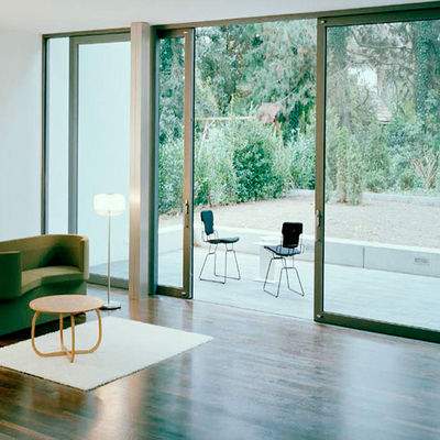 5年以上の保証と24時間オンラインサポート付きの防風アルミ引き戸