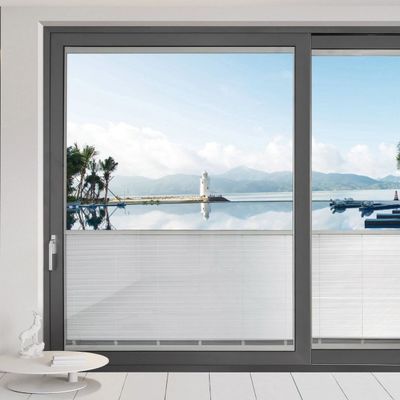 アパートまたは住宅用 アルミスライドドア 現代のデザインスタイル オイル煙防止機能