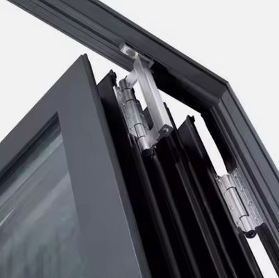多点ロック付きの商用アルミニウム折りたたみのドア 低保守とセキュリティ機能