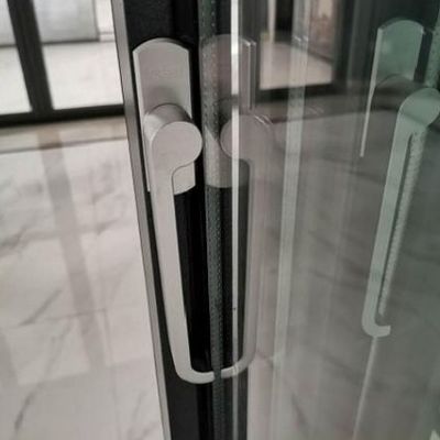 オーダーメイドサイズ アルミニウム 二重型 外壁 ドア 耐久性 多パネル 熱隔熱