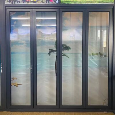 高エネルギー効率で保守費が少ない防水アルミ折りたたみドア