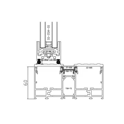 透明ガラスと1.8mmのフレーム厚さのステンレス鋼の内部アルミニウムピボットドア