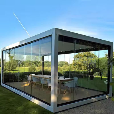 フレームなし スライディング 折りたたみ テンパール ガラス ドア カーテン,バルコニー パーティション ドア