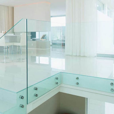 調整可能なステンレス鋼 フレームのない壁マウント ガラスレイル固定スタンドオフピン