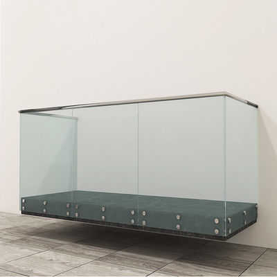 304 316 ステンレス鋼 ガラススタンドオフピン 固定ボルト 取り付け手すりシステム