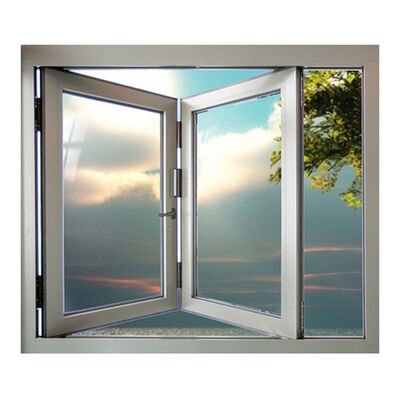 Frameless Double Glazing Glass Sheet Folding Windows Design With Accessories Manufacturing Company